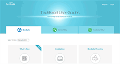 Desktop Screenshot of help.techexcel.com